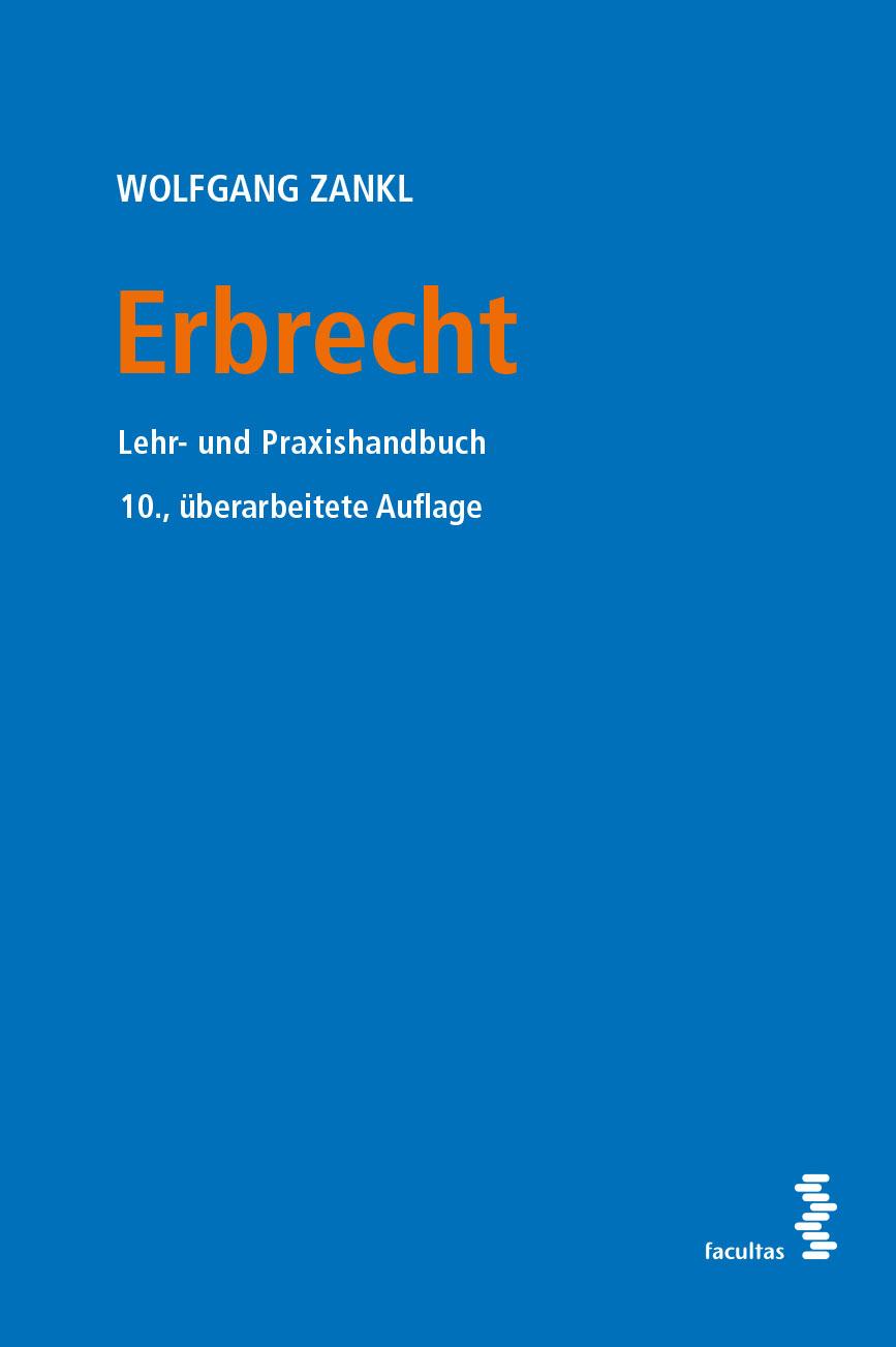 Vorderes Coverbild Erbrecht
