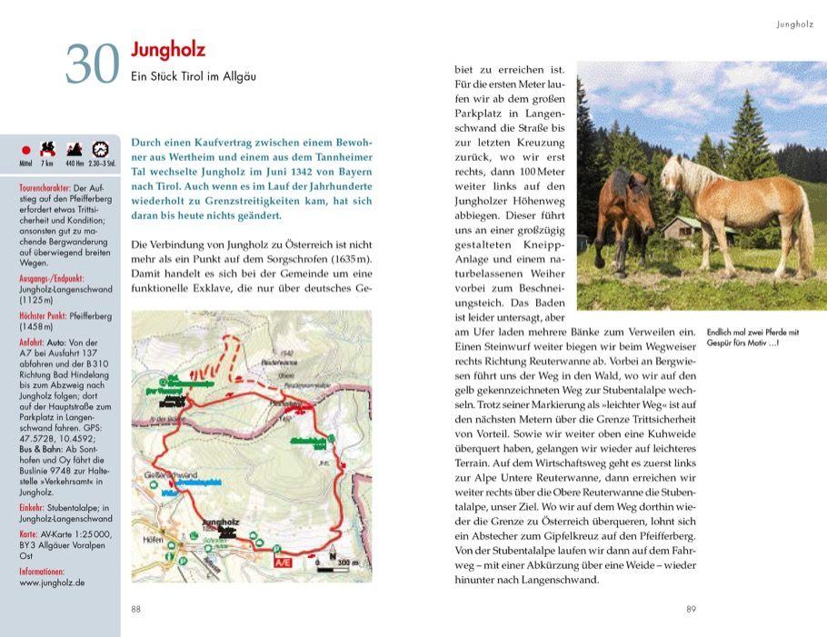 Beispielinhalt (Bild) Leichte Wanderungen im Allgäu