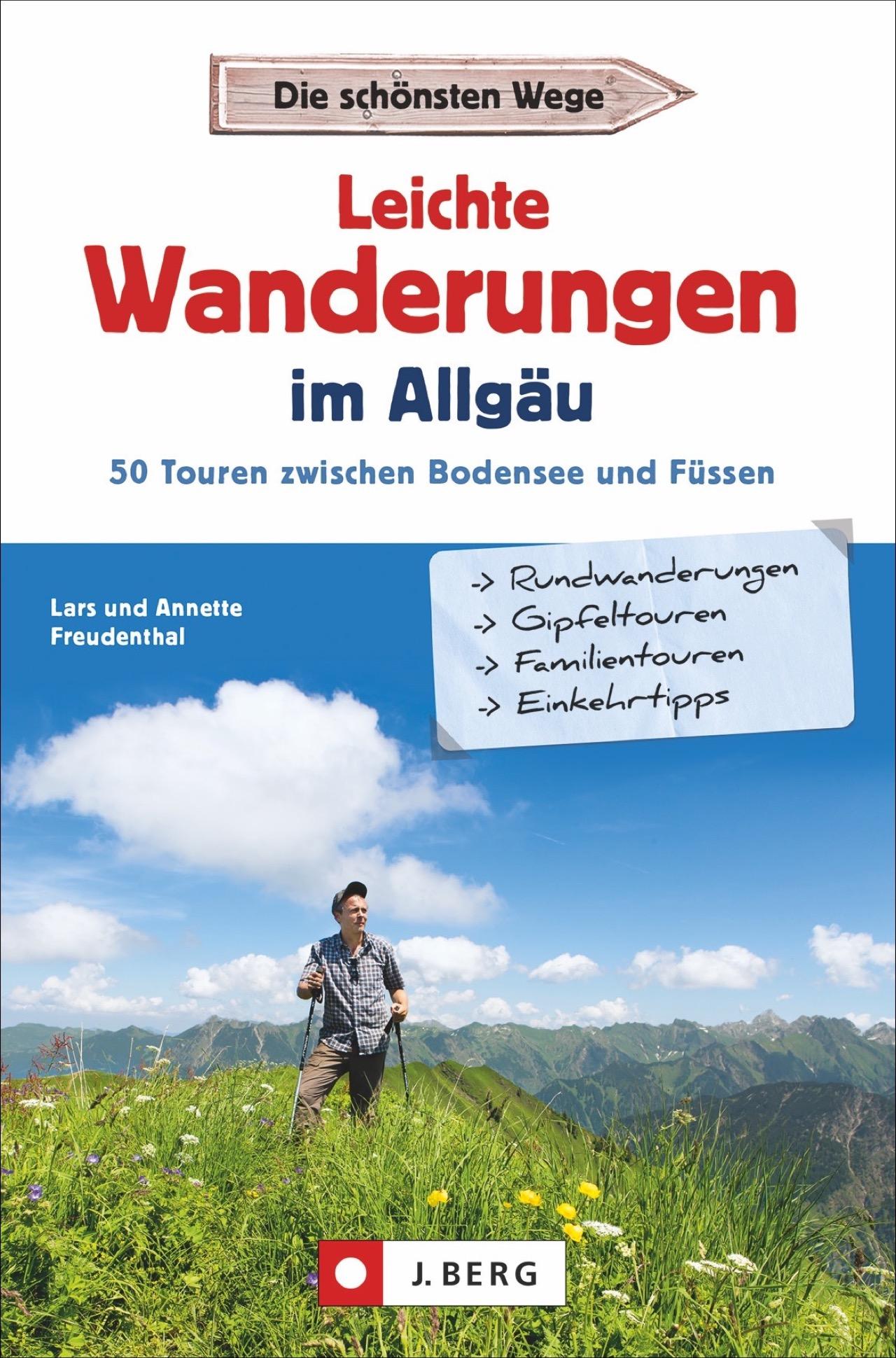Vorderes Coverbild Leichte Wanderungen im Allgäu
