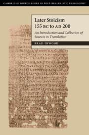 Vorderes Coverbild Later Stoicism 155 BC to AD 200