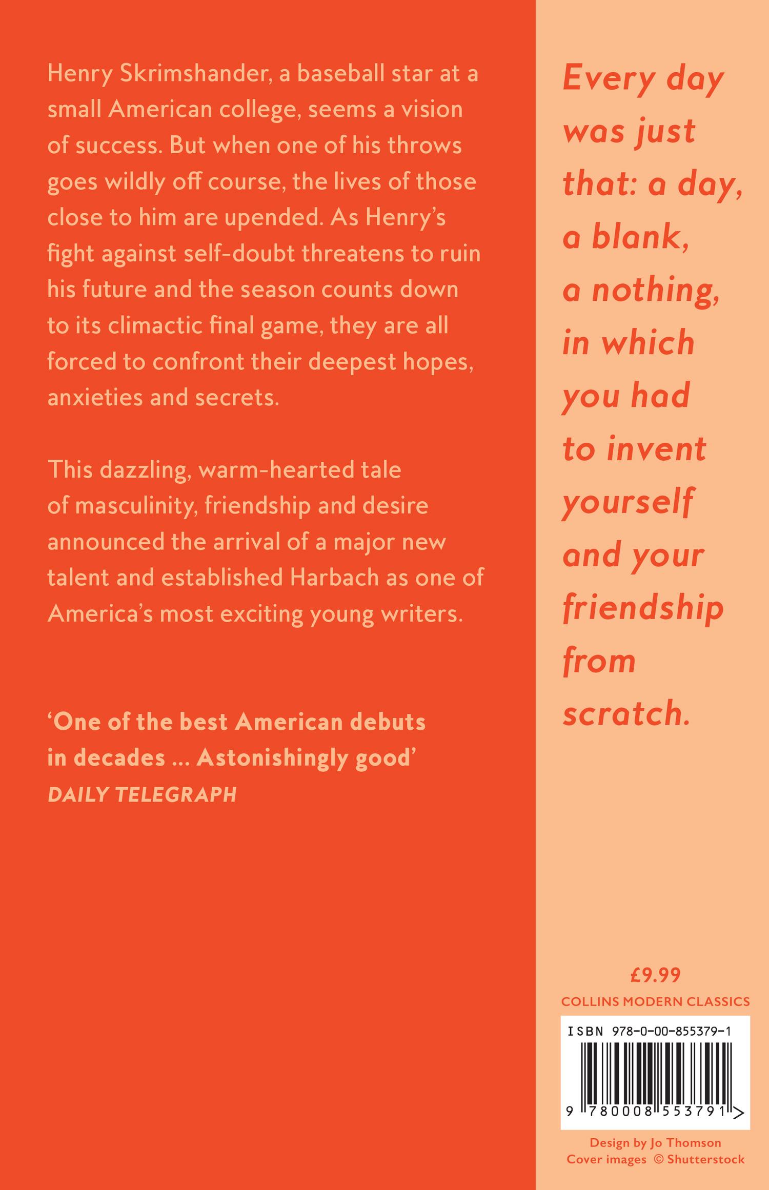 Rückseitencover The Art of Fielding