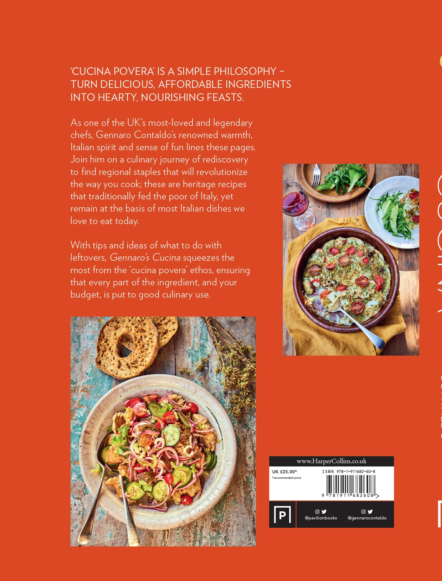 Rückseitencover Gennaro's Cucina