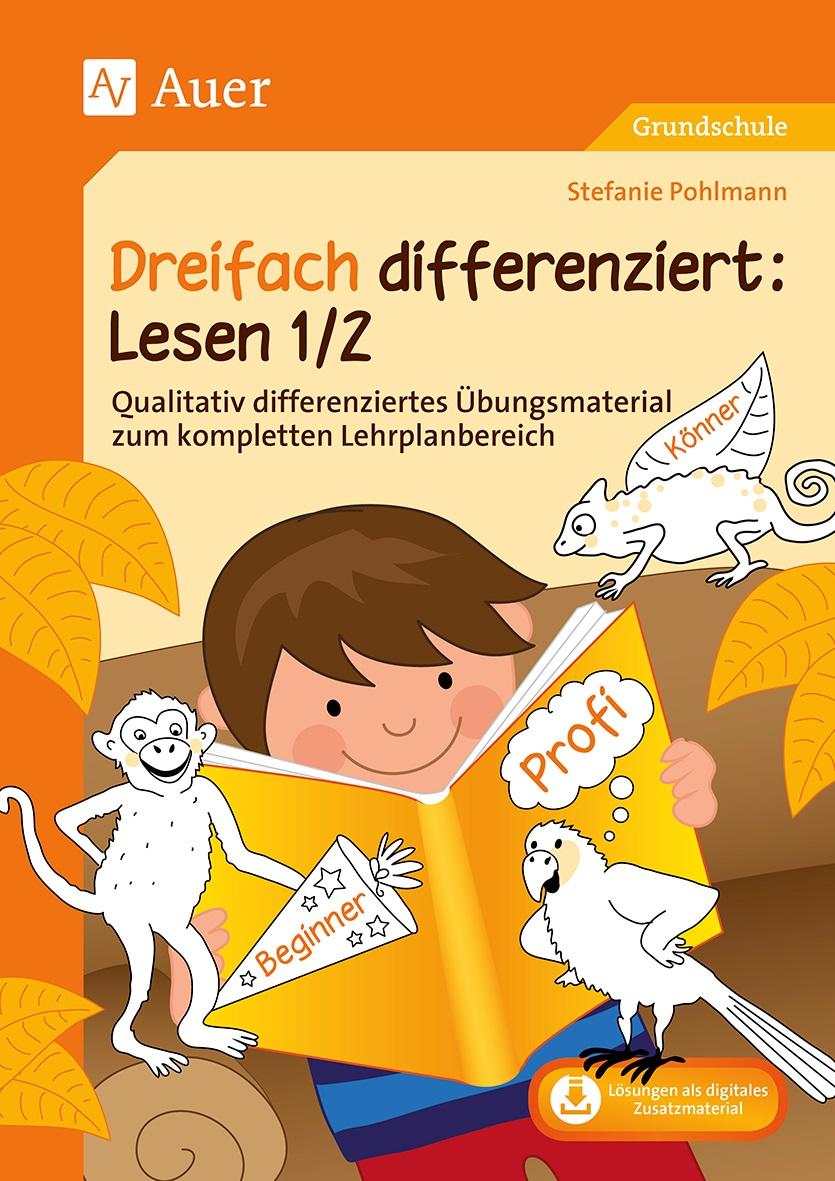 Vorderes Coverbild Dreifach differenziert Lesen 1/2