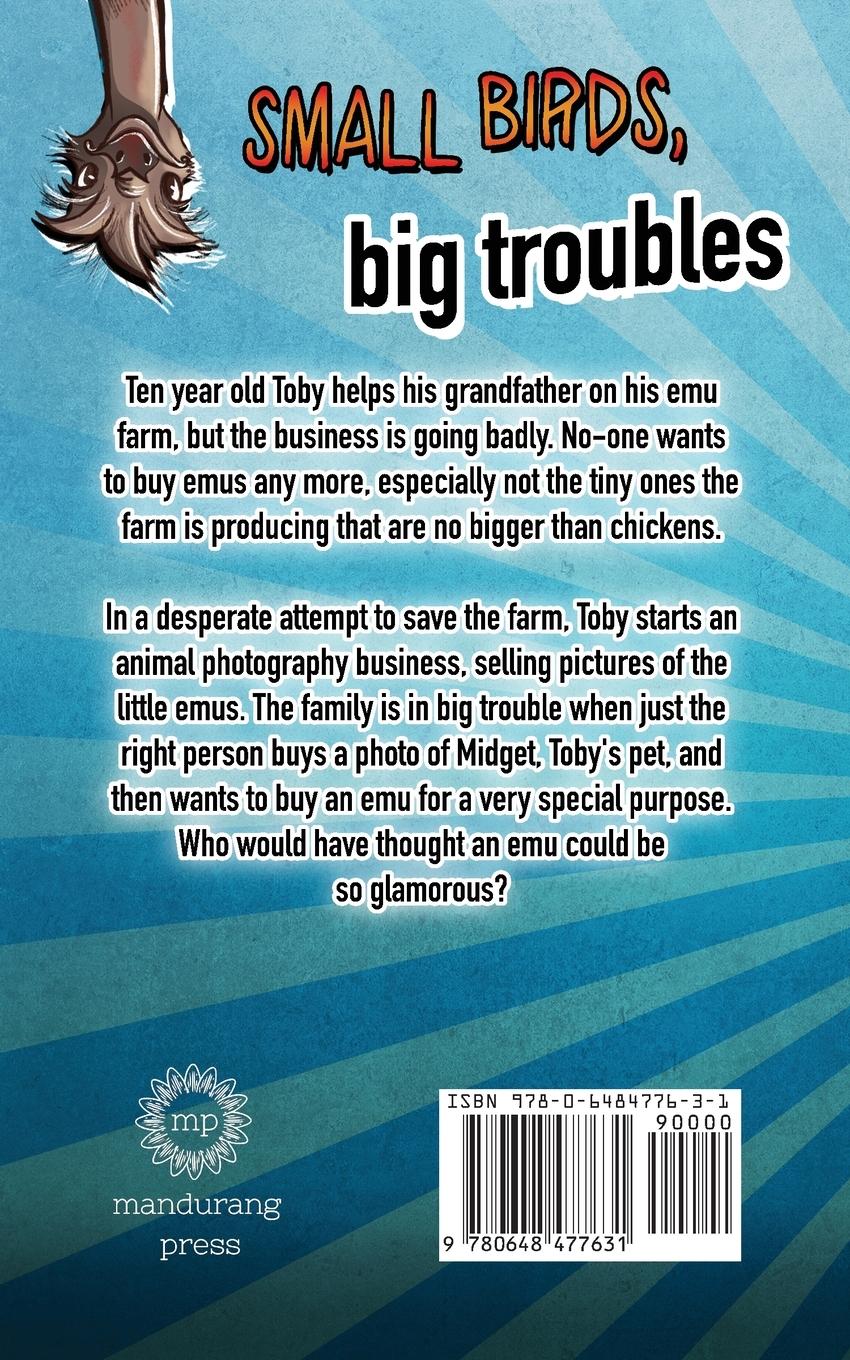 Rückseitencover Toby and the Backpack Emus