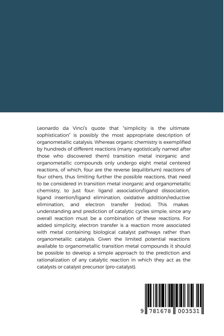 Rückseitencover Organometallic Transition Metal Catalysis
