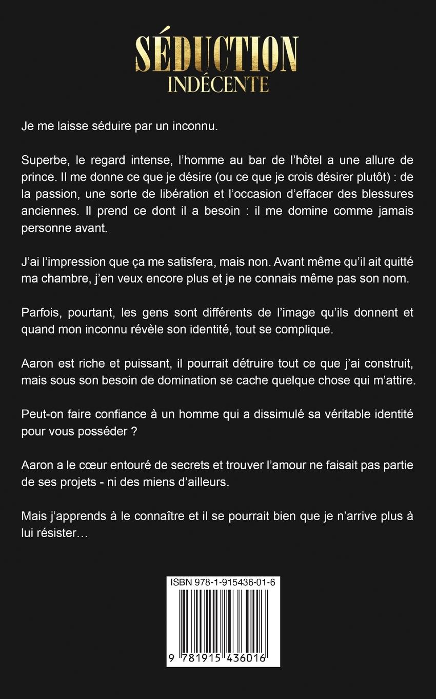 Rückseitencover SÉDUCTION INDÉCENTE