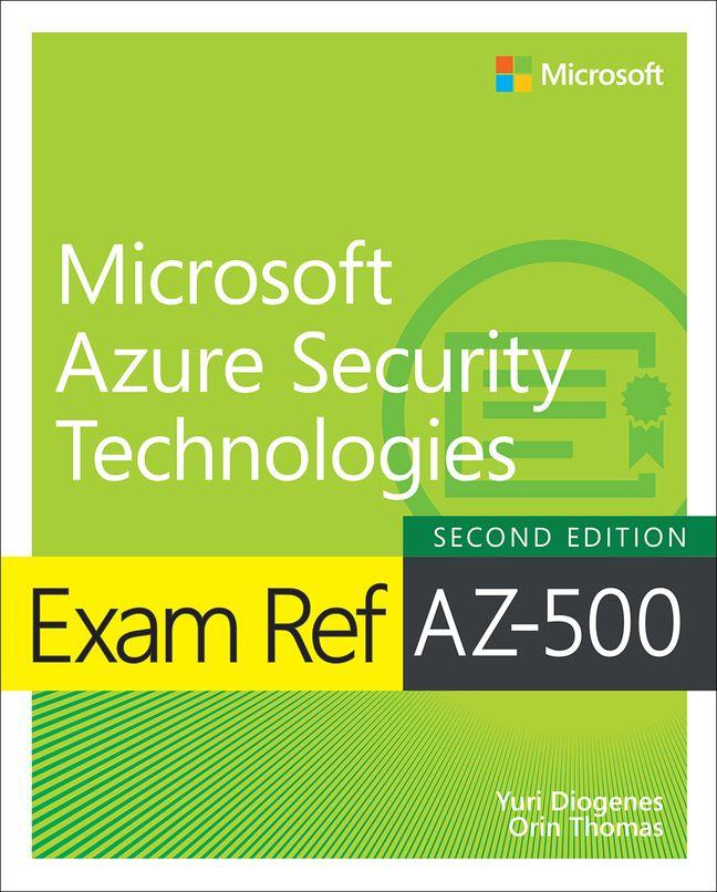 Vorderes Coverbild Exam Ref AZ-500 Microsoft Azure Security Technologies, 2/e