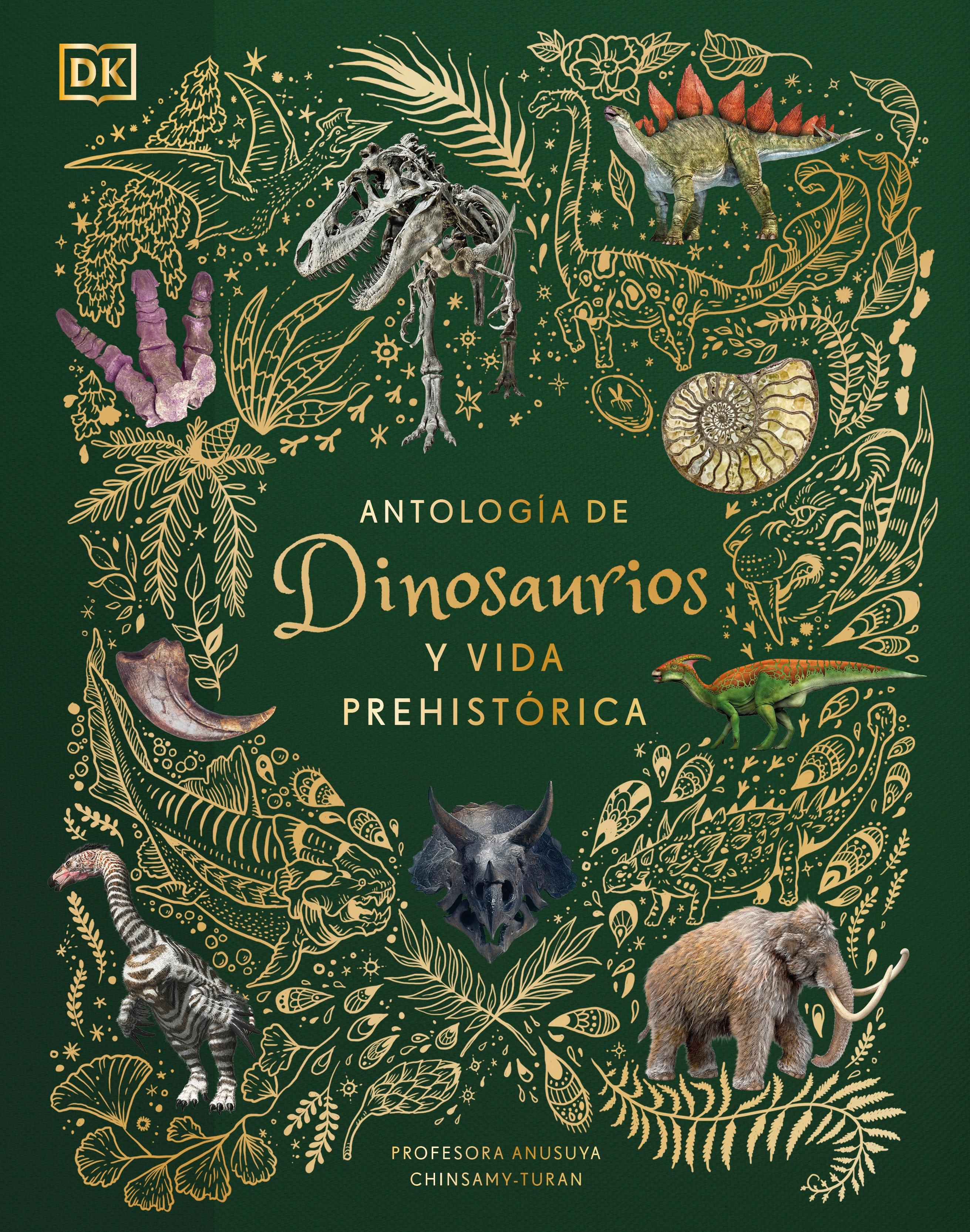 Vorderes Coverbild Antología de Dinosaurios Y Vida Prehistórica (Dinosaurs and Other Prehistoric Life)