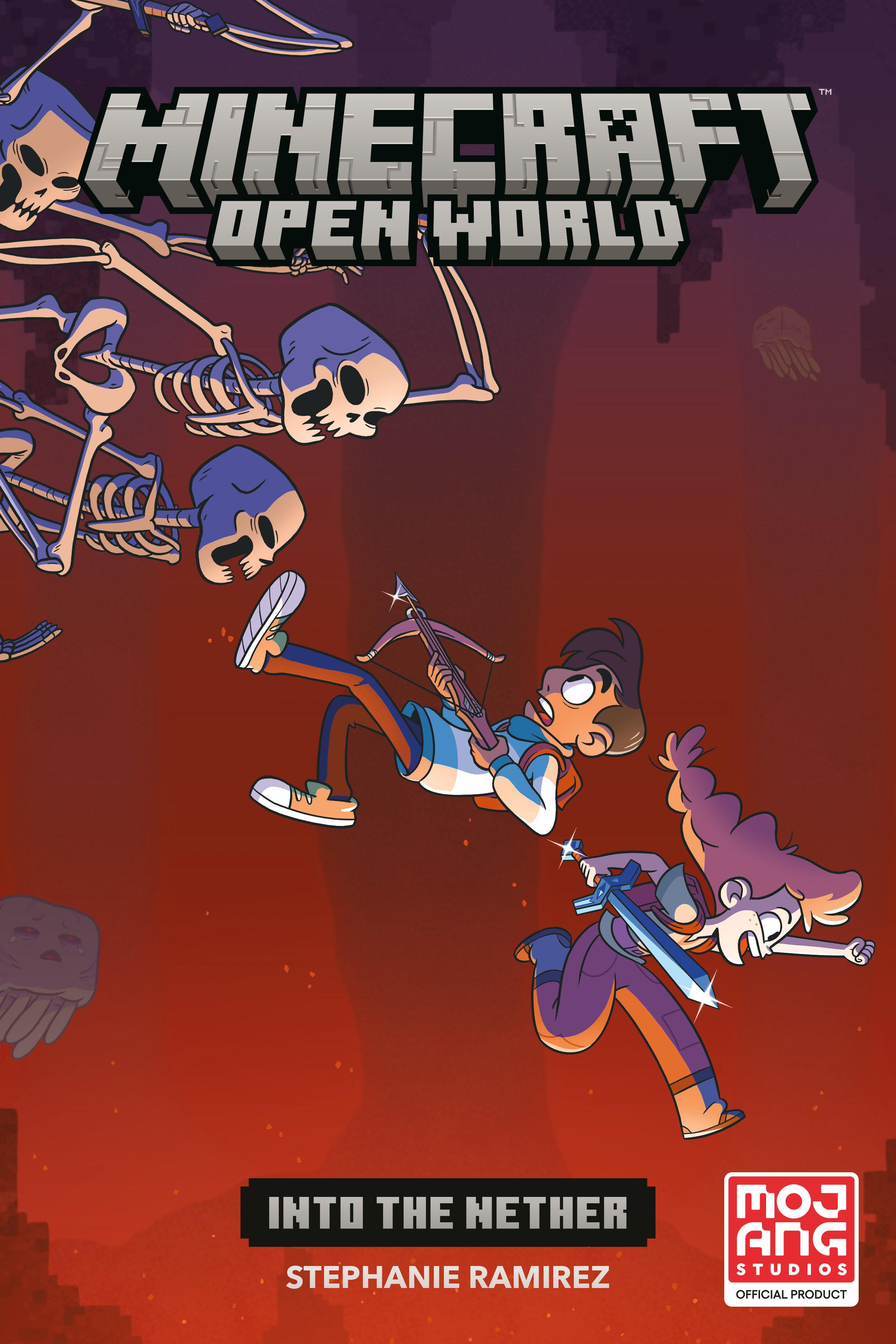 Vorderes Coverbild Minecraft: Open World--Into the Nether (Graphic Novel)