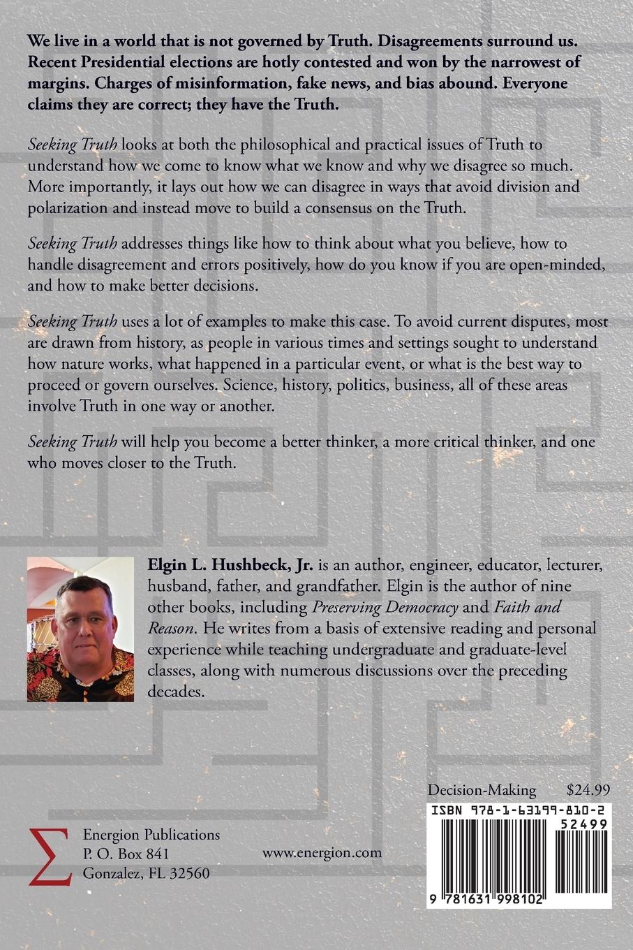 Rückseitencover Seeking Truth