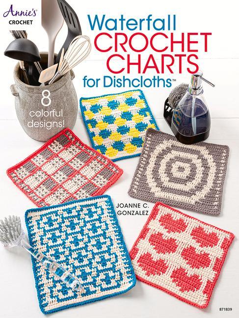 Vorderes Coverbild Waterfall Crochet Charts for Dishcloths