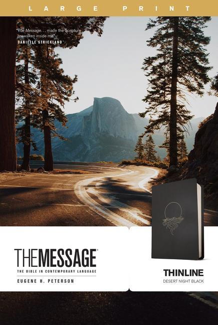 Vorderes Coverbild The Message Thinline, Large Print (Leather-Look, Desert Night Black)