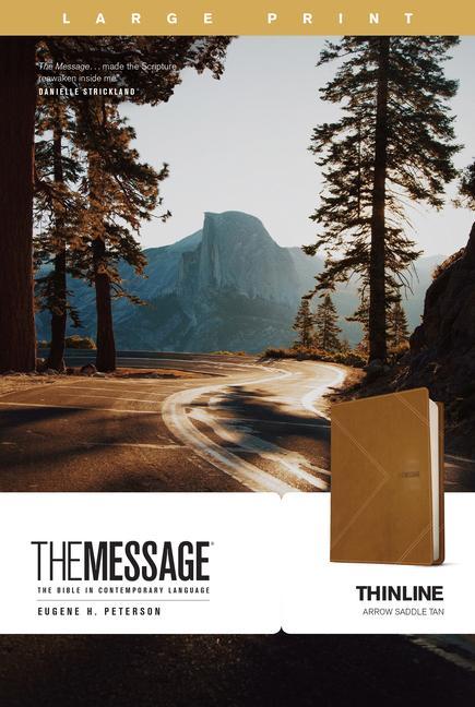 Vorderes Coverbild The Message Thinline, Large Print (Leather-Look, Arrow Saddle Tan)