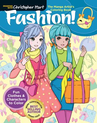 Vorderes Coverbild Manga Artist's Coloring Book: Fashion!
