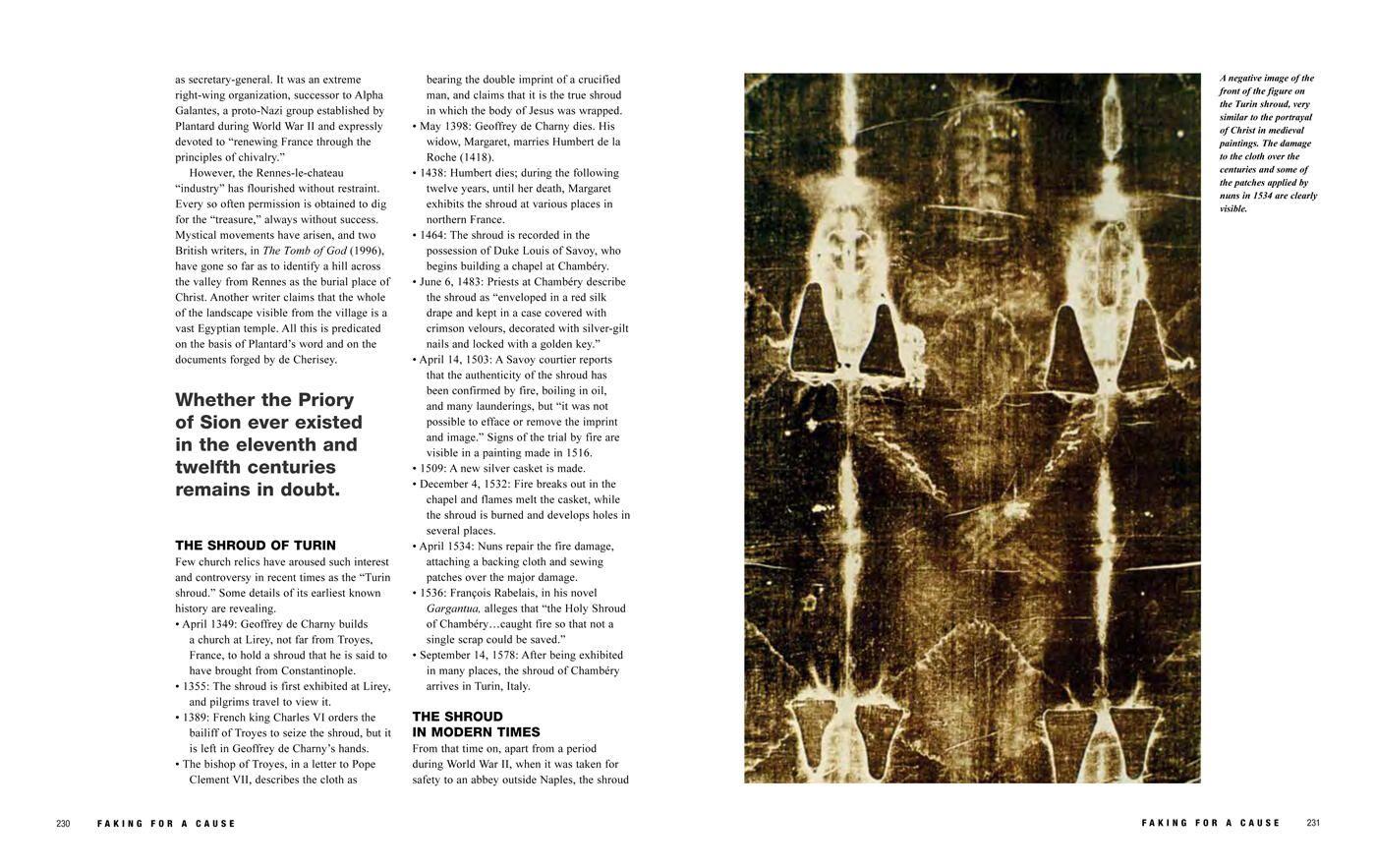 Beispielinhalt (Bild) Fakes, Scams & Forgeries