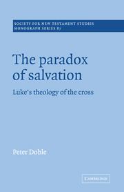 Vorderes Coverbild The Paradox of Salvation