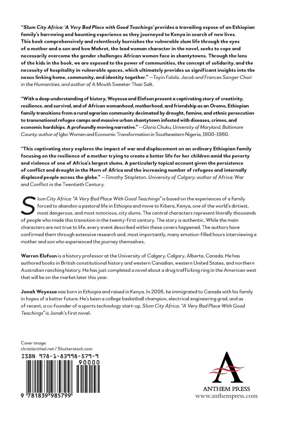 Rückseitencover Slum City Africa