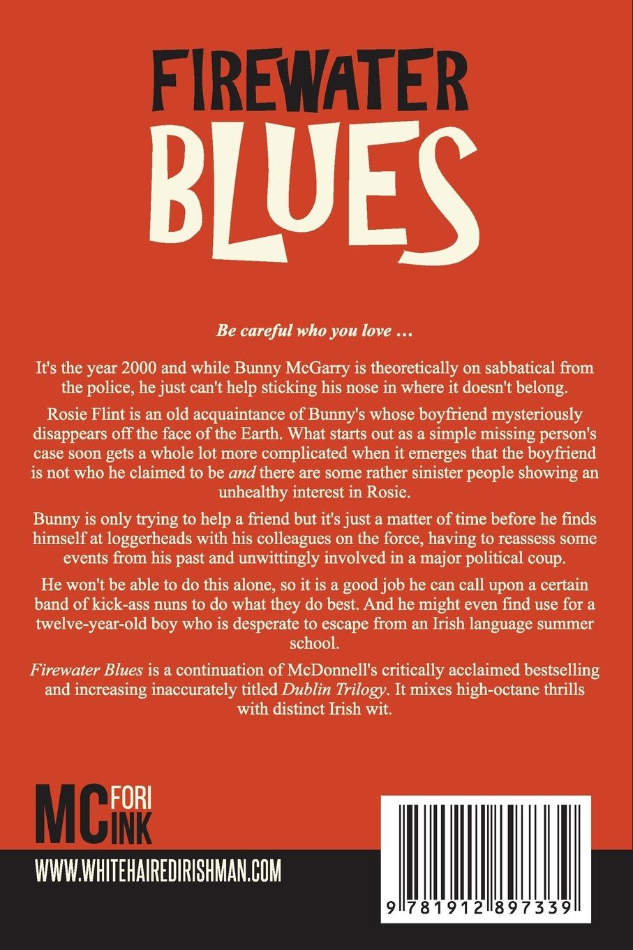 Rückseitencover Firewater Blues