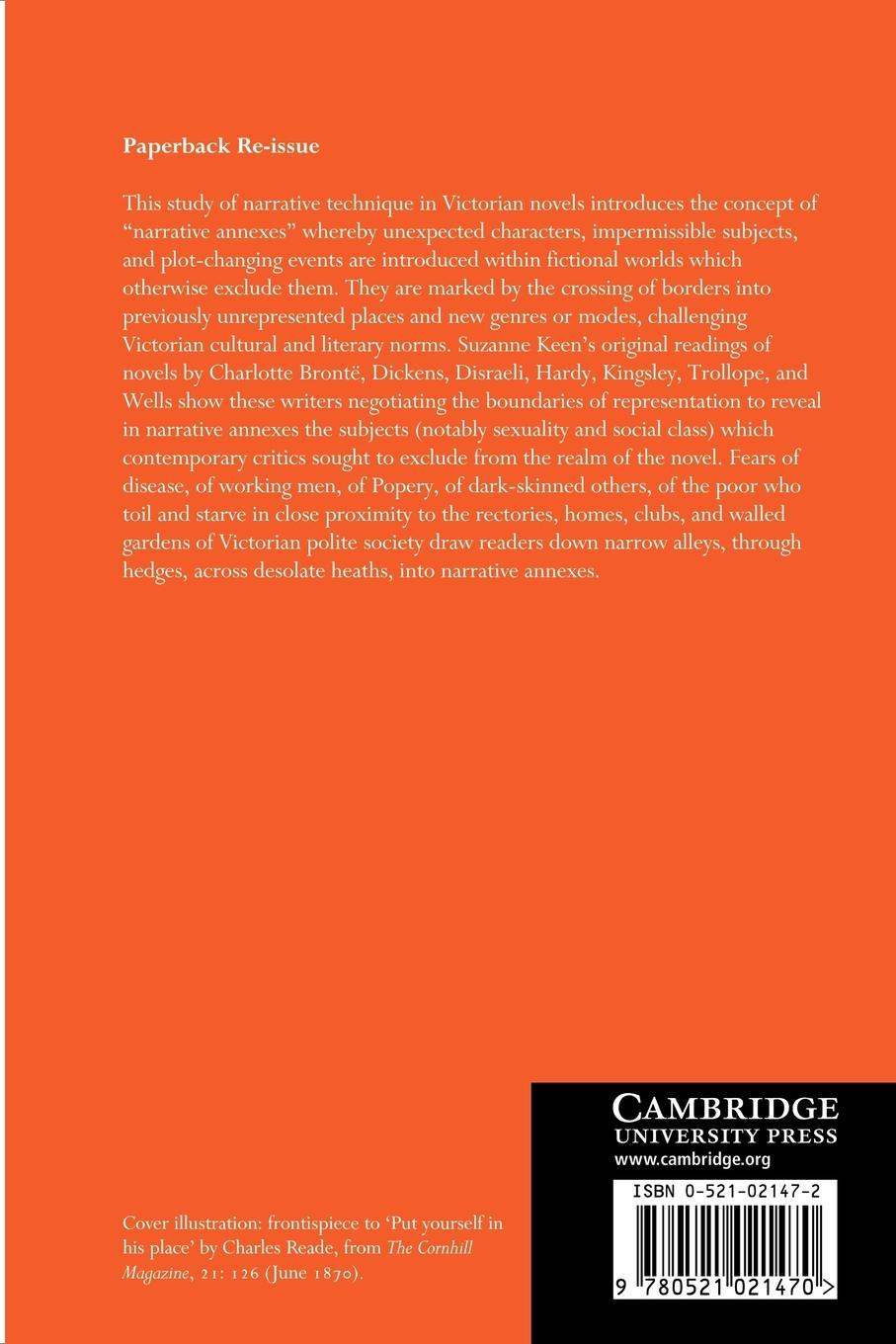 Rückseitencover Victorian Renovations of the Novel