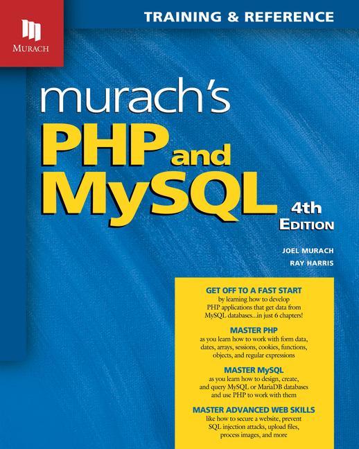 Vorderes Coverbild Murach's PHP and MySQL (4th Edition)