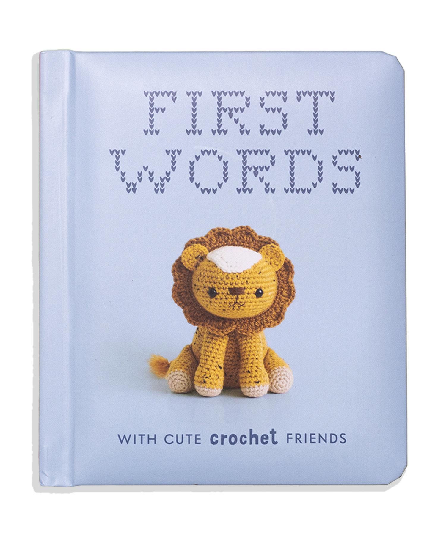 Vorderes Coverbild First Words with Cute Crochet Friends
