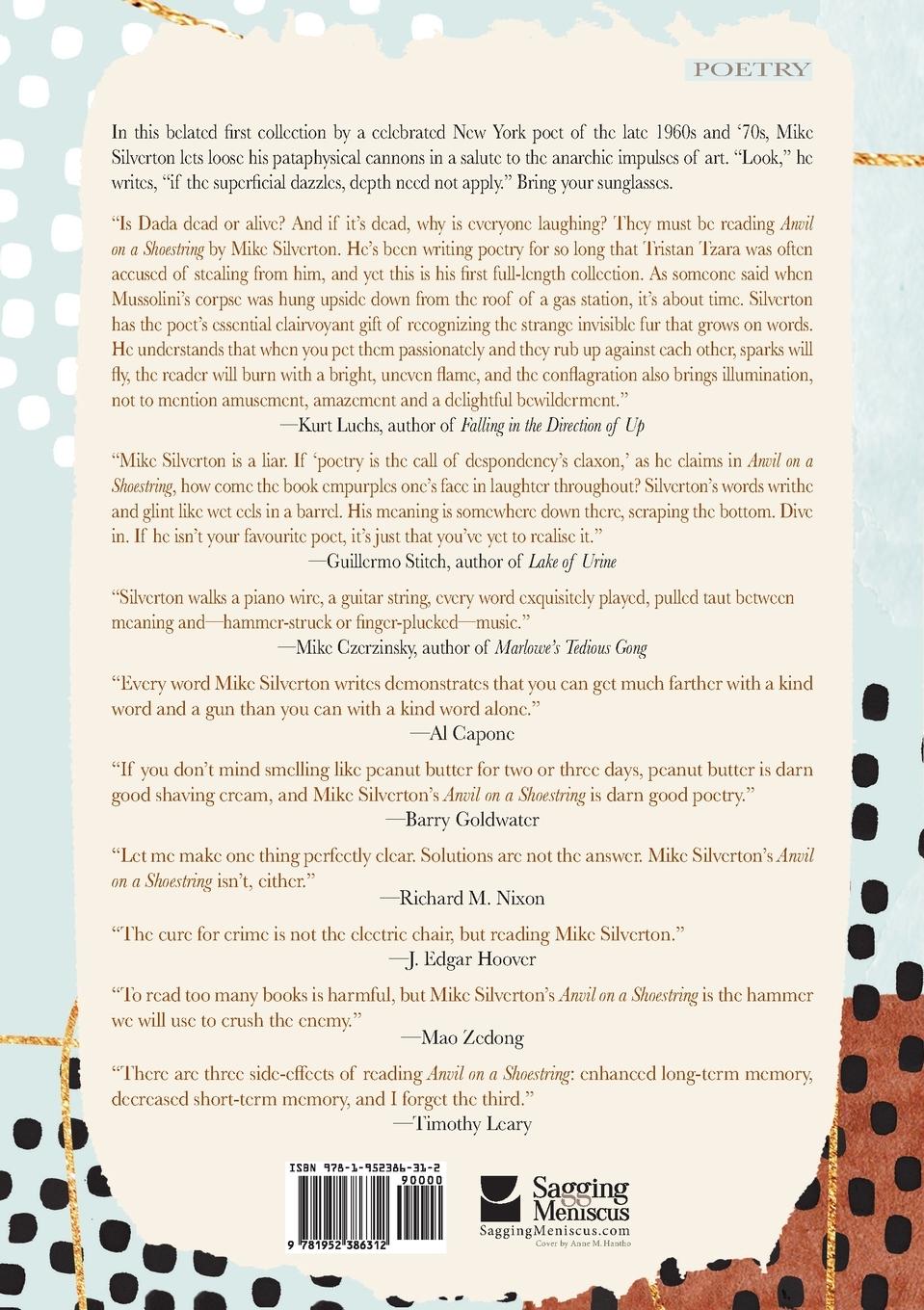 Rückseitencover Anvil on a Shoestring