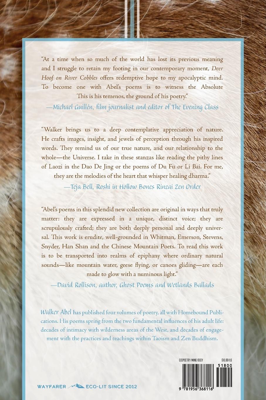 Rückseitencover Deer Hoof on River Cobbles