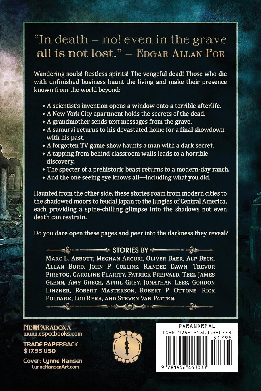 Rückseitencover Even in the Grave