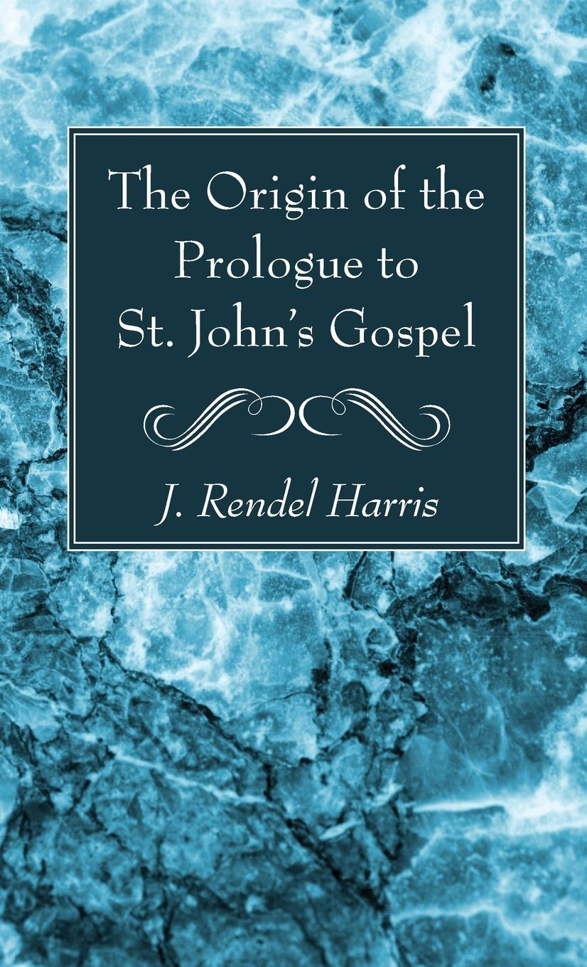 Vorderes Coverbild The Origin of the Prologue to St. John's Gospel