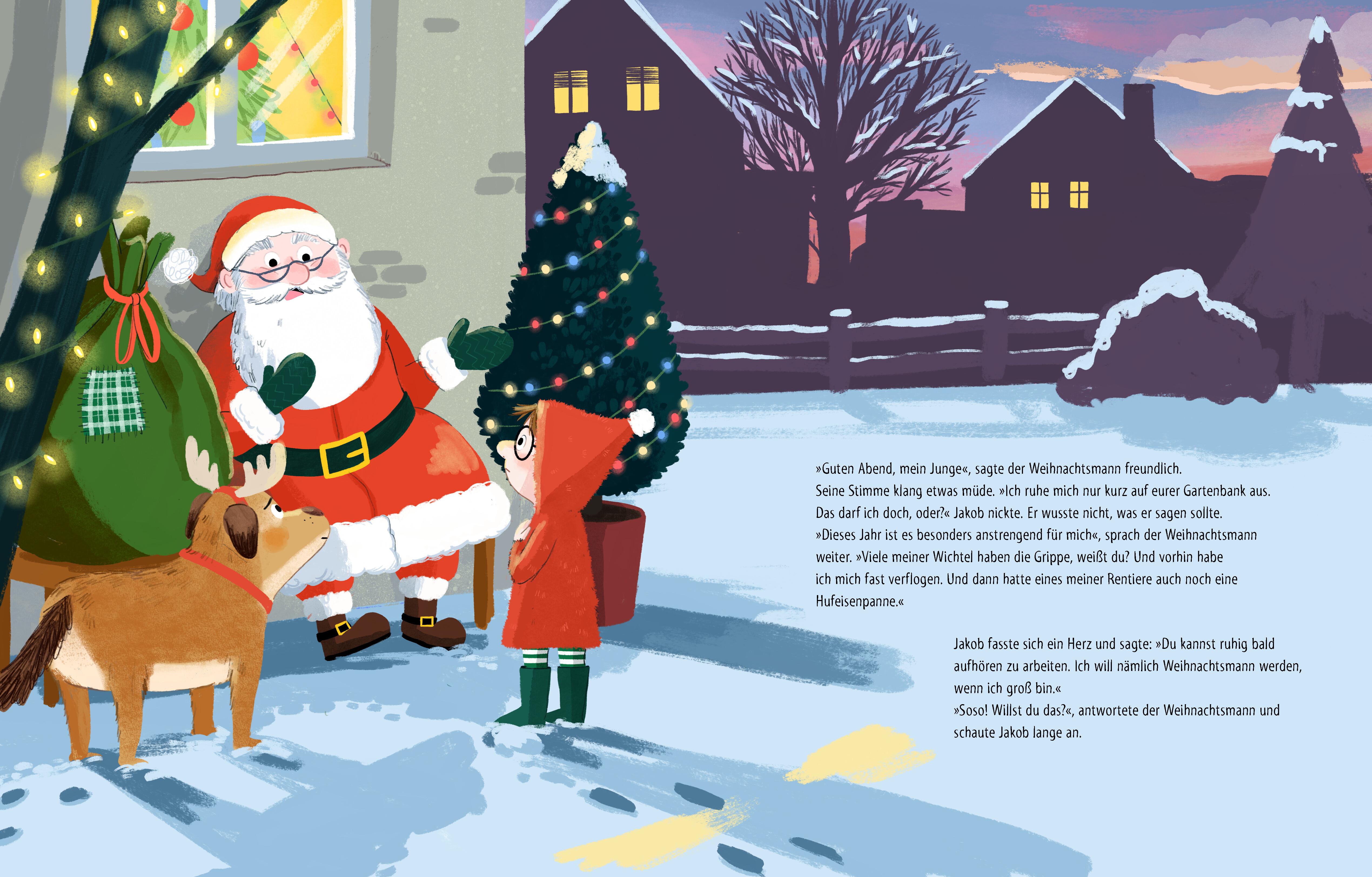 Beispielinhalt (Bild) Ich werde Weihnachtsmann