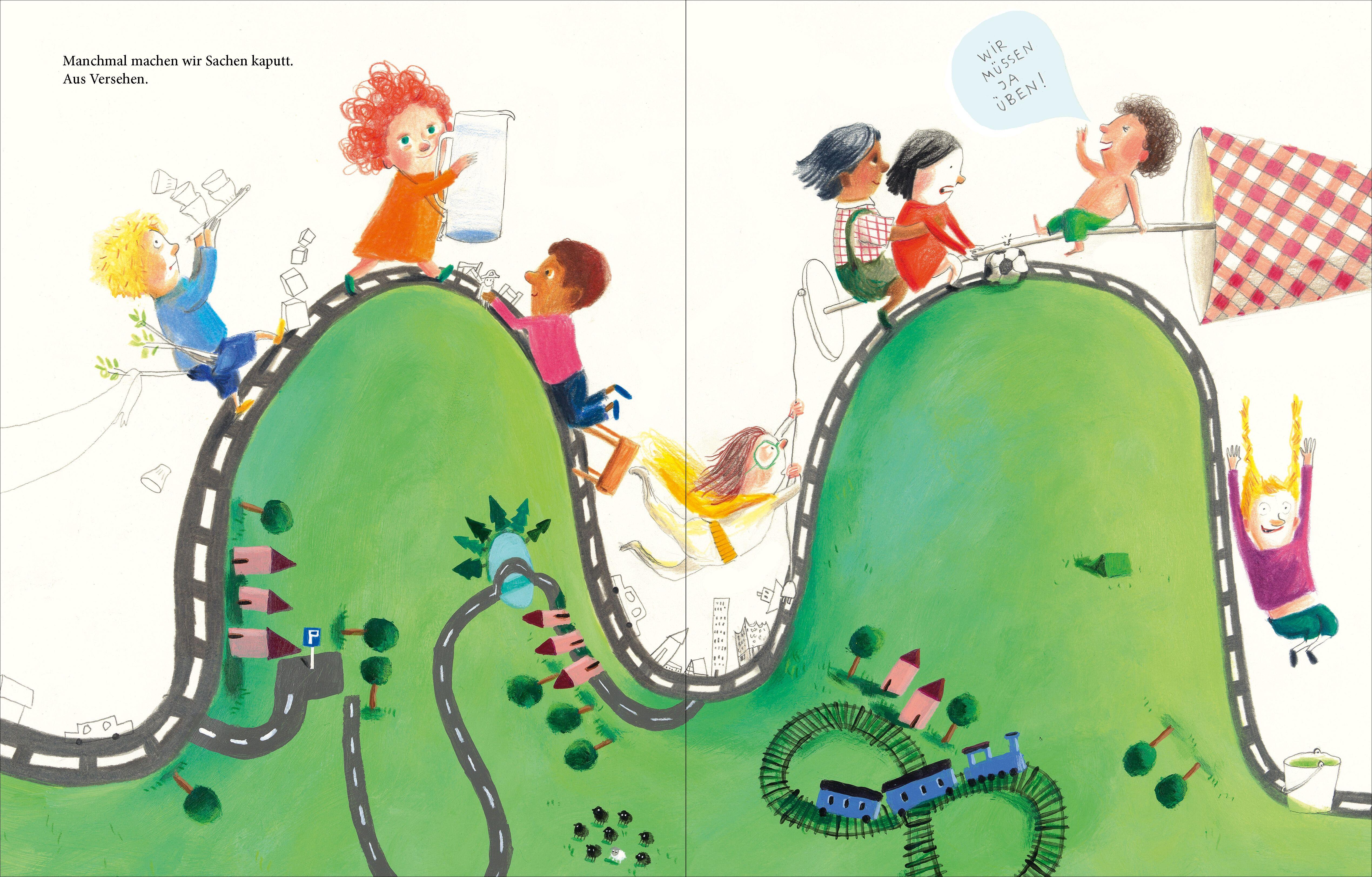 Beispielinhalt (Bild) Sachen kaputt machen