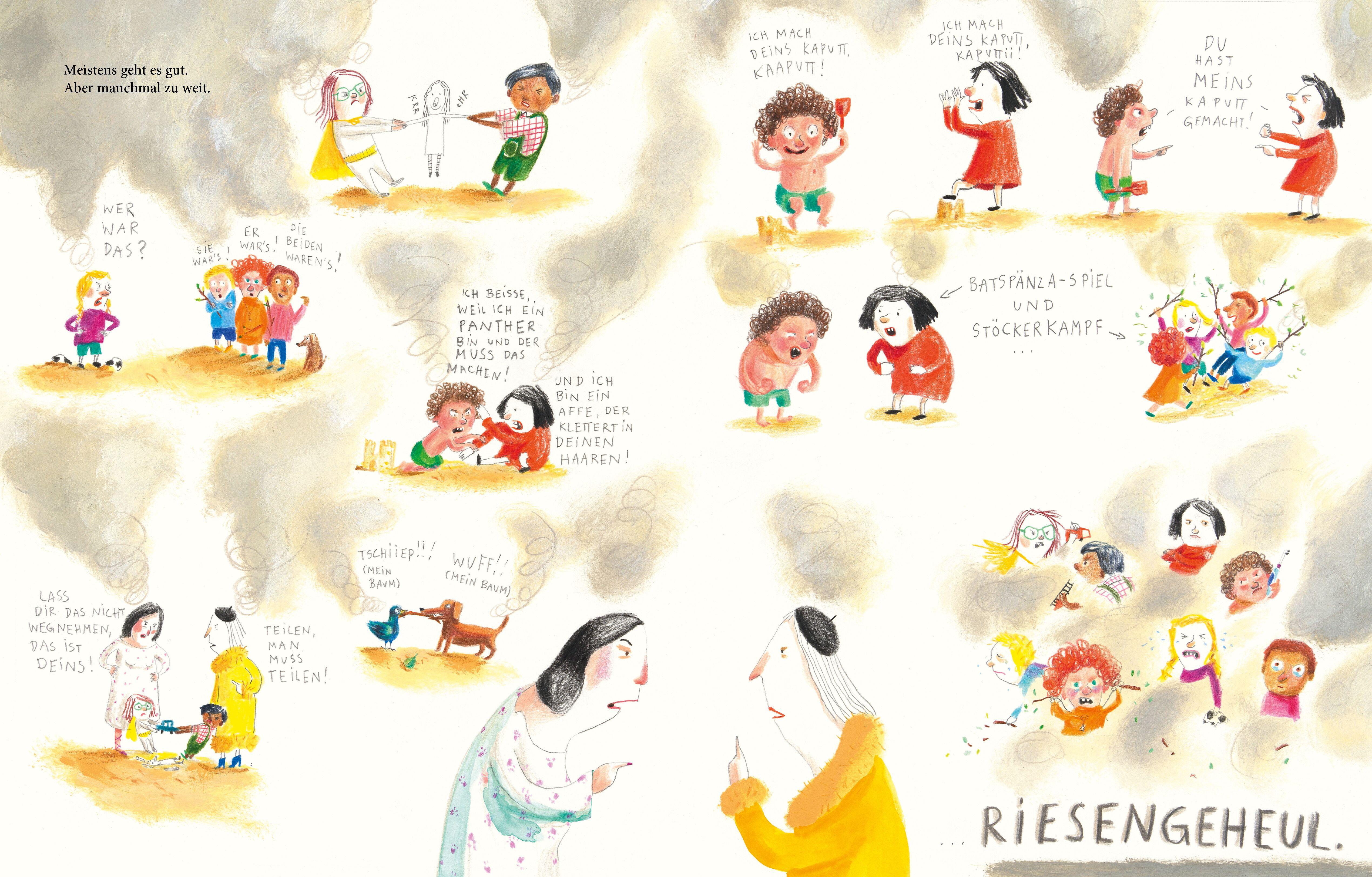 Beispielinhalt (Bild) Sachen kaputt machen