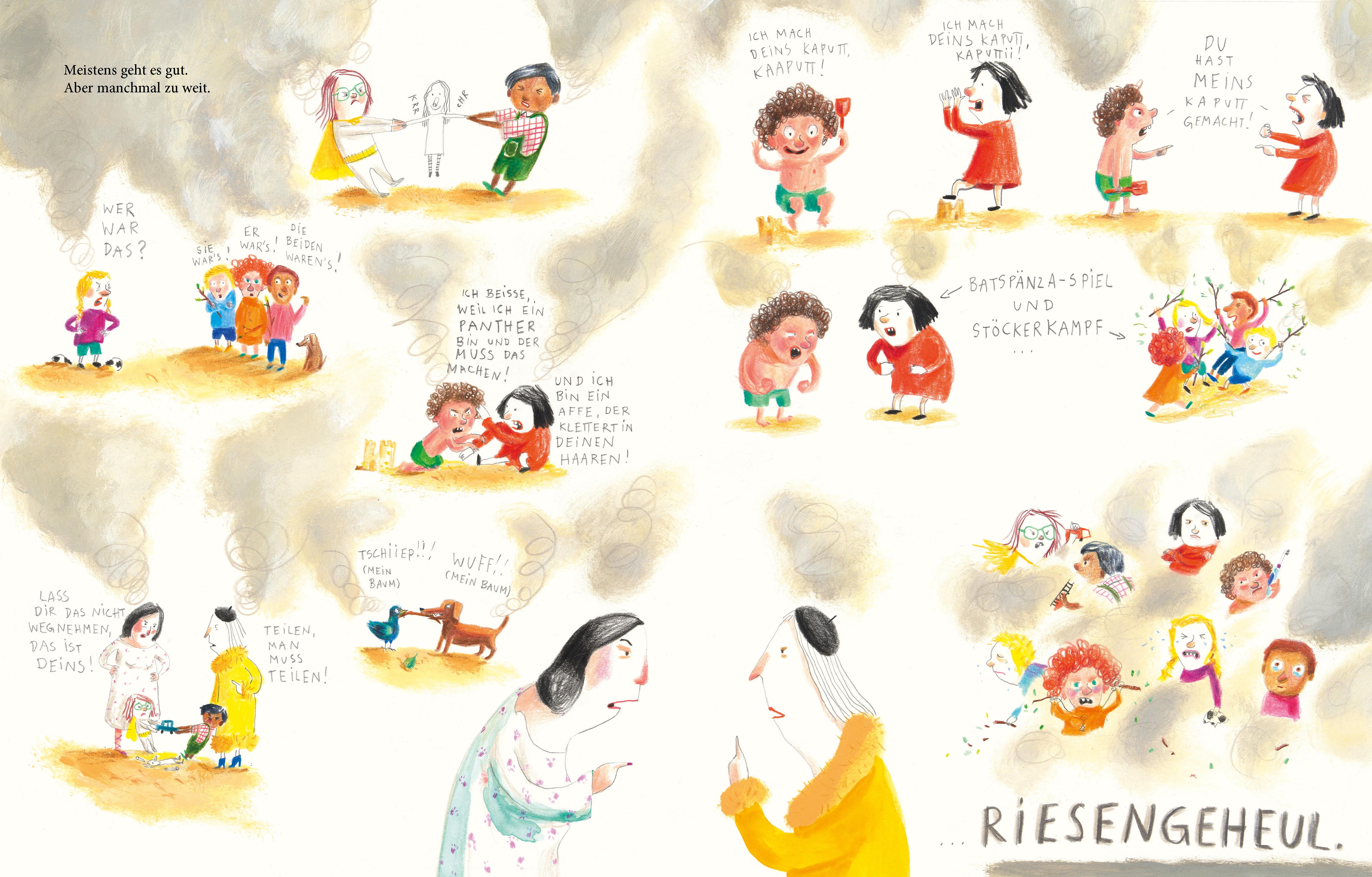 Beispielinhalt (Bild) Sachen kaputt machen