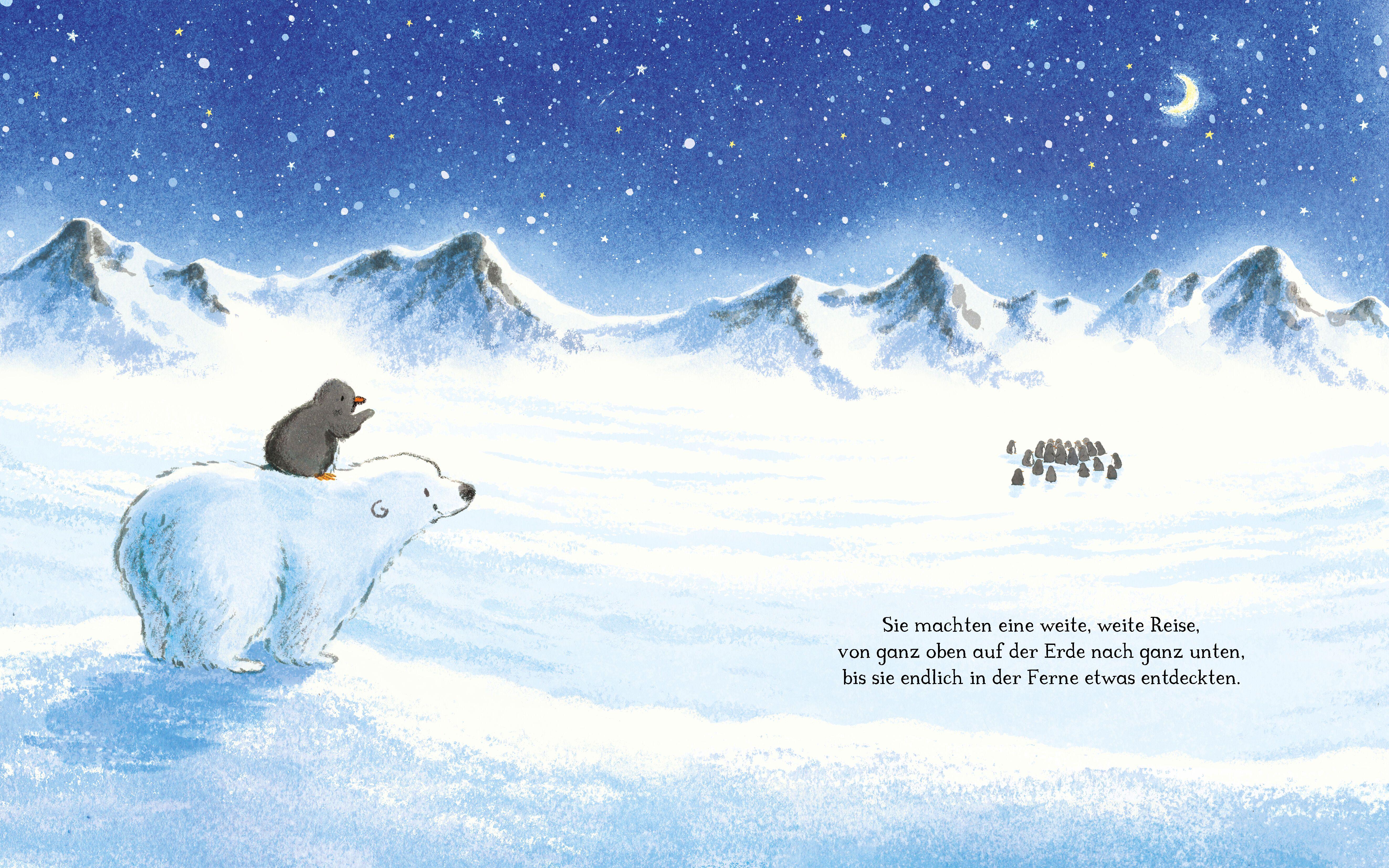 Beispielinhalt (Bild) Oh wie schön, ein Pinguin!