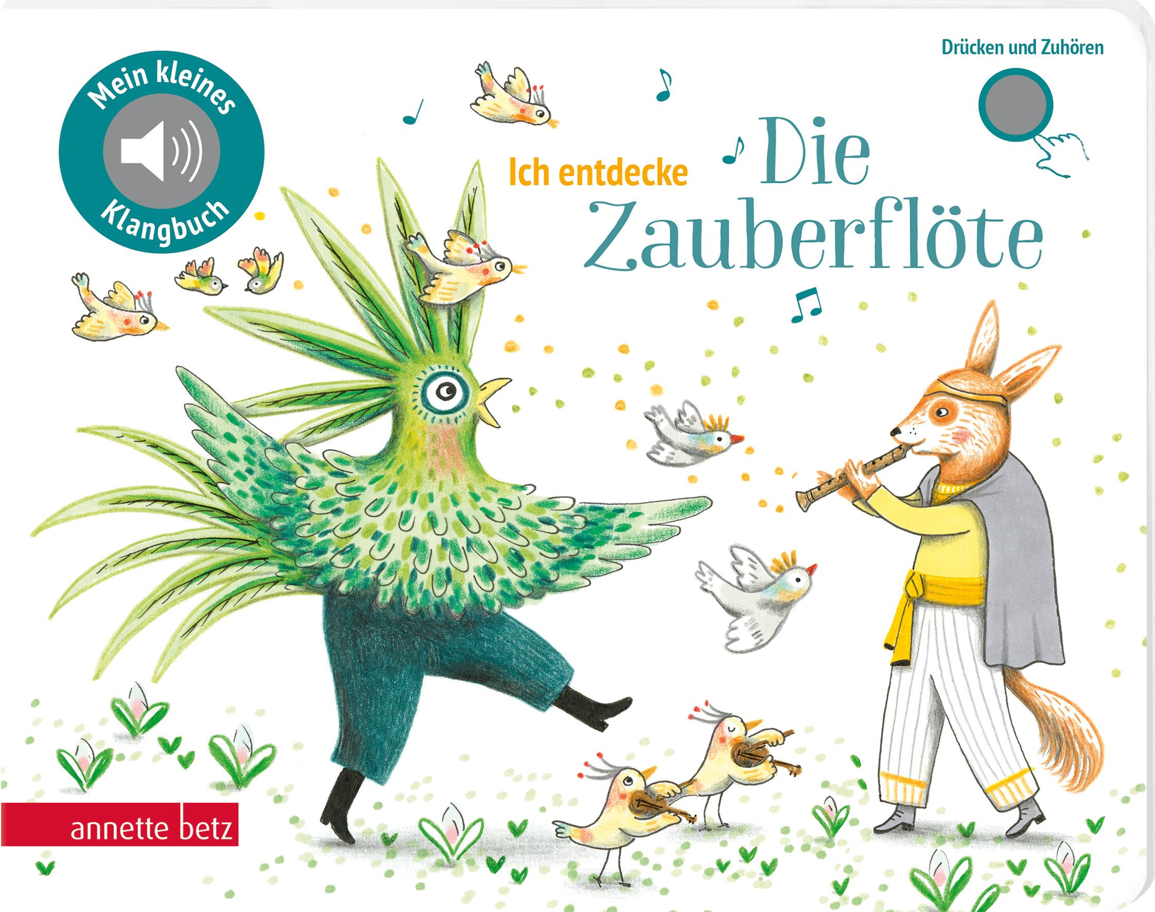 Vorderes Coverbild Ich entdecke "Die Zauberflöte" - Pappbilderbuch mit Sound (Mein kleines Klangbuch)