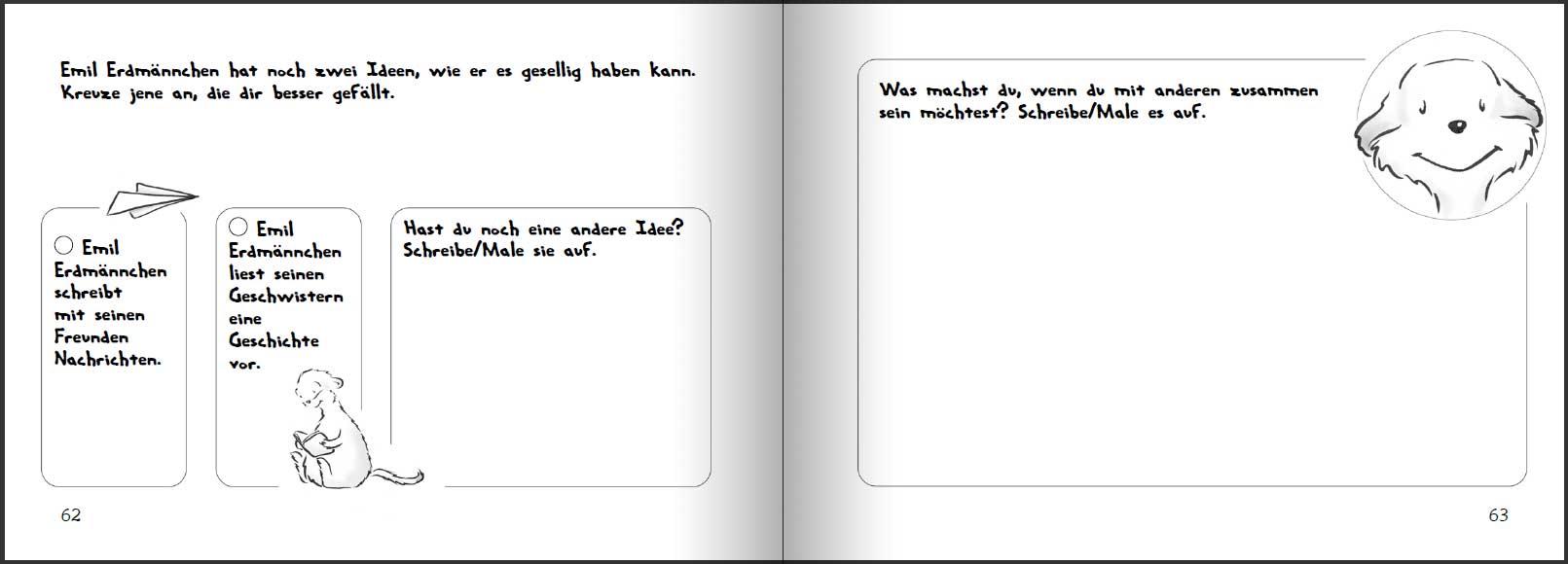 Beispielinhalt (Bild) Was brauchst du jetzt? Mit der Giraffensprache und Gewaltfreier Kommunikation Selbstfürsorge kindgerecht vermitteln