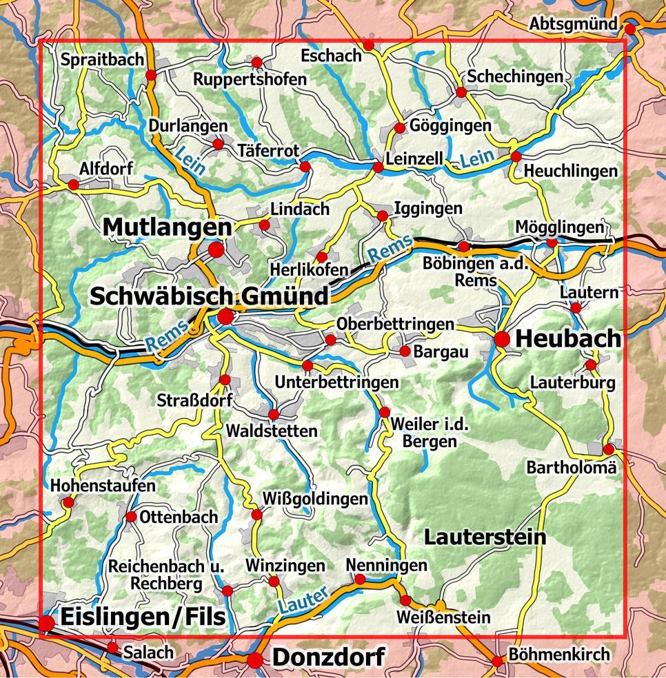 Beispielinhalt (Bild) Schwäbisch Gmünd und Umgebung