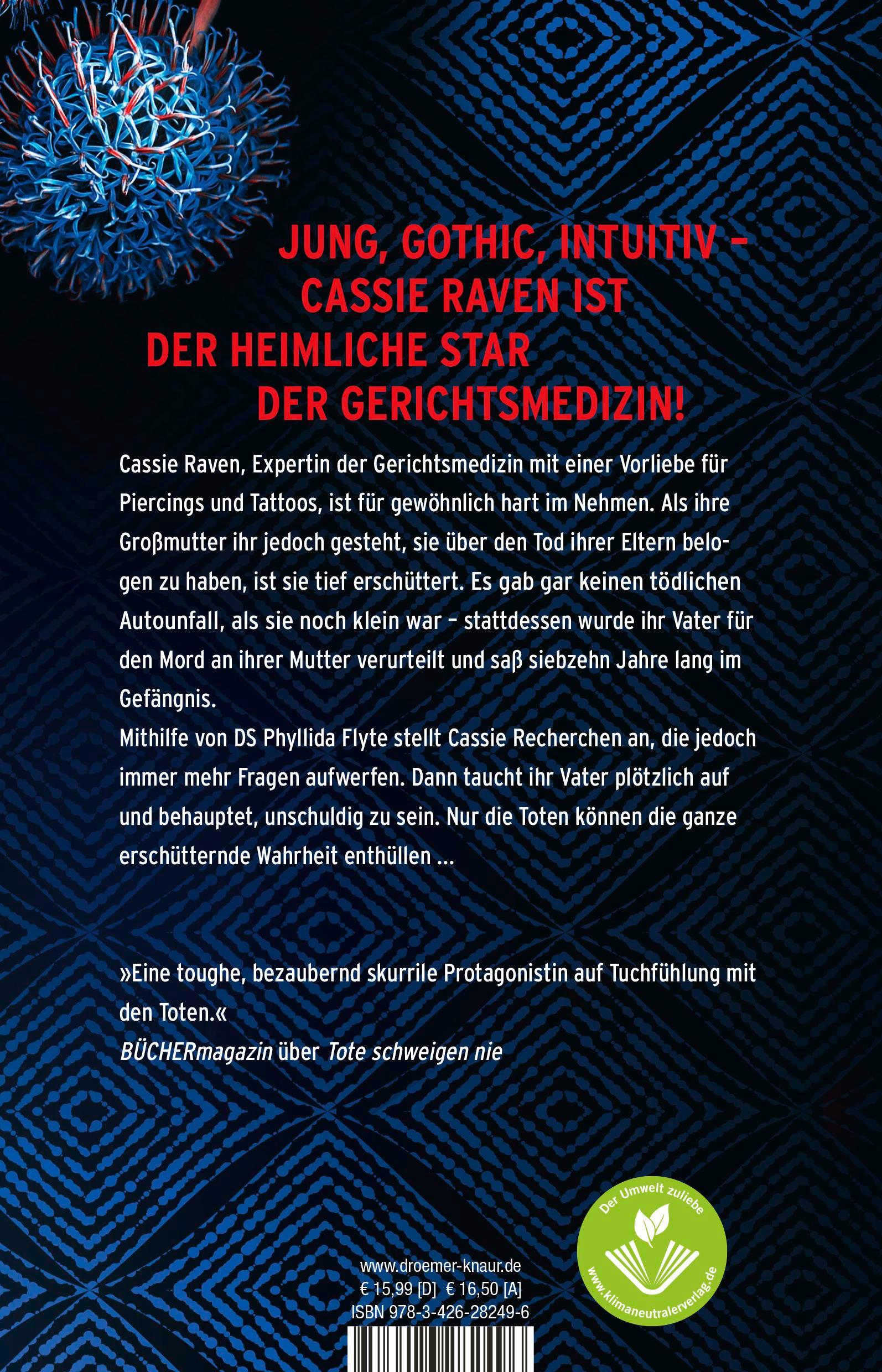Rückseitencover Wer mit den Toten spricht