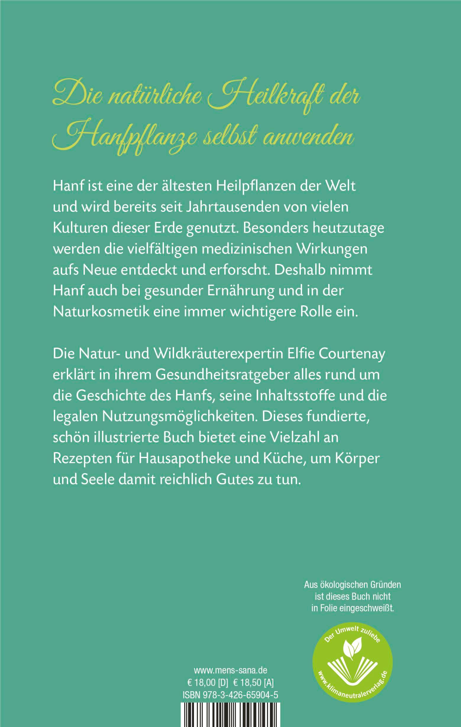 Rückseitencover Die Hanf-Apotheke