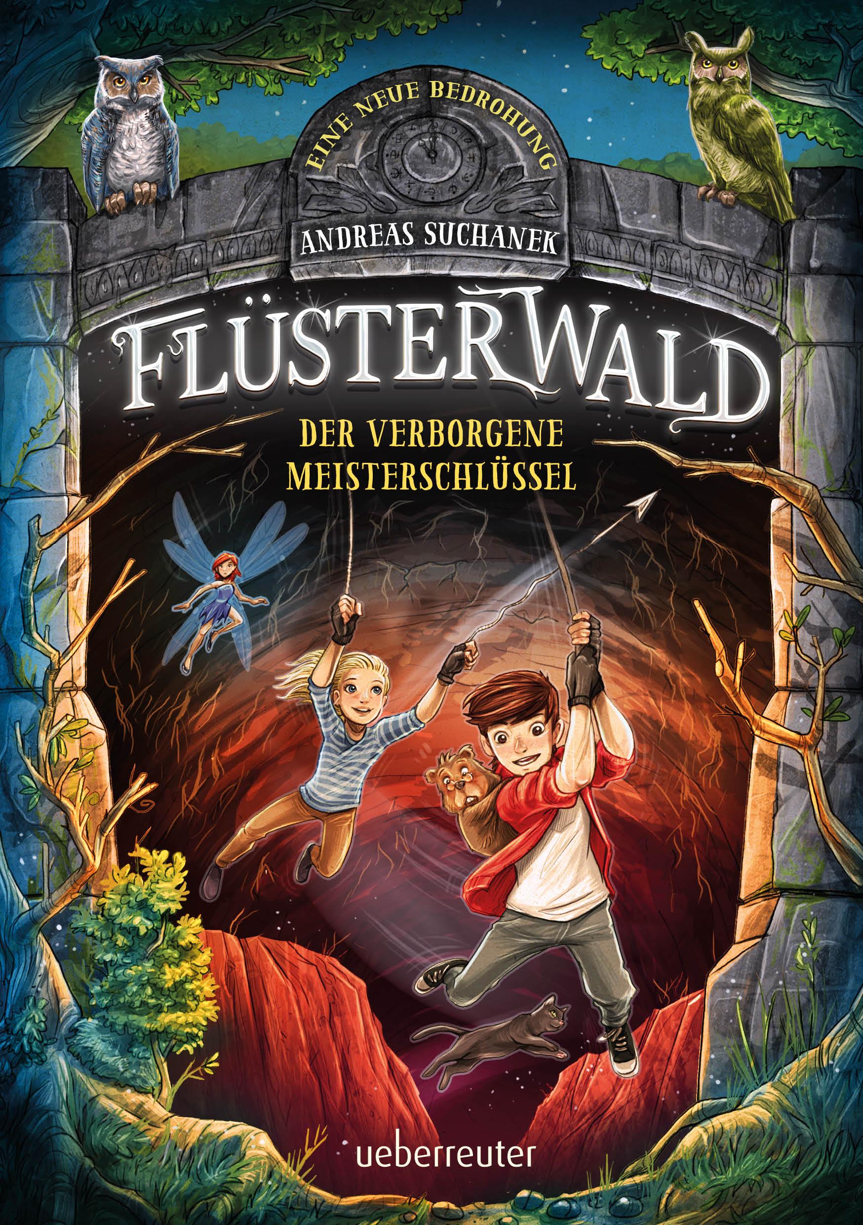 Vorderes Coverbild Flüsterwald - Eine neue Bedrohung. Der verborgene Meisterschlüssel. (Flüsterwald, Staffel II, Bd. 1)