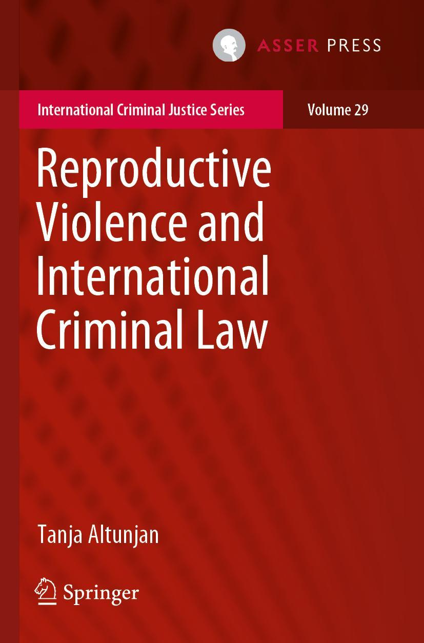 Vorderes Coverbild Reproductive Violence and International Criminal Law