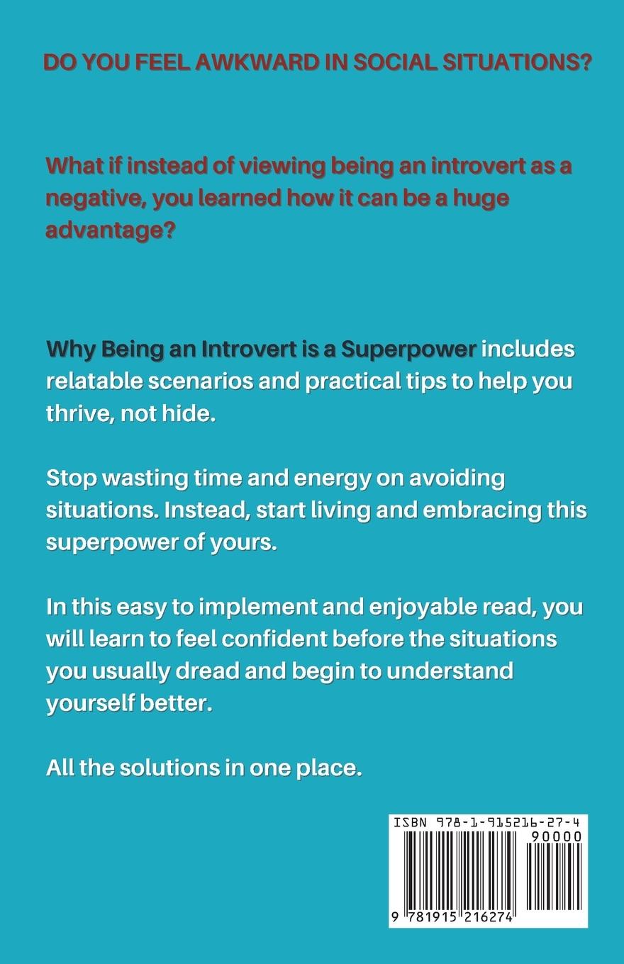 Rückseitencover Why Being An Introvert Is A Superpower
