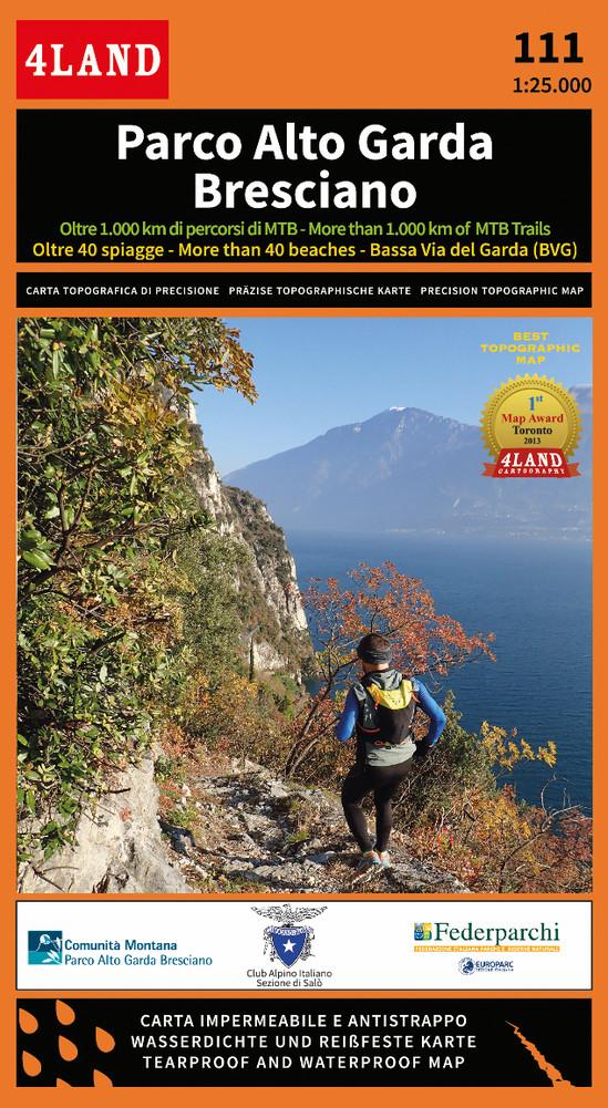 Vorderes Coverbild Parco Alto Garda Bresciano 1:25 000