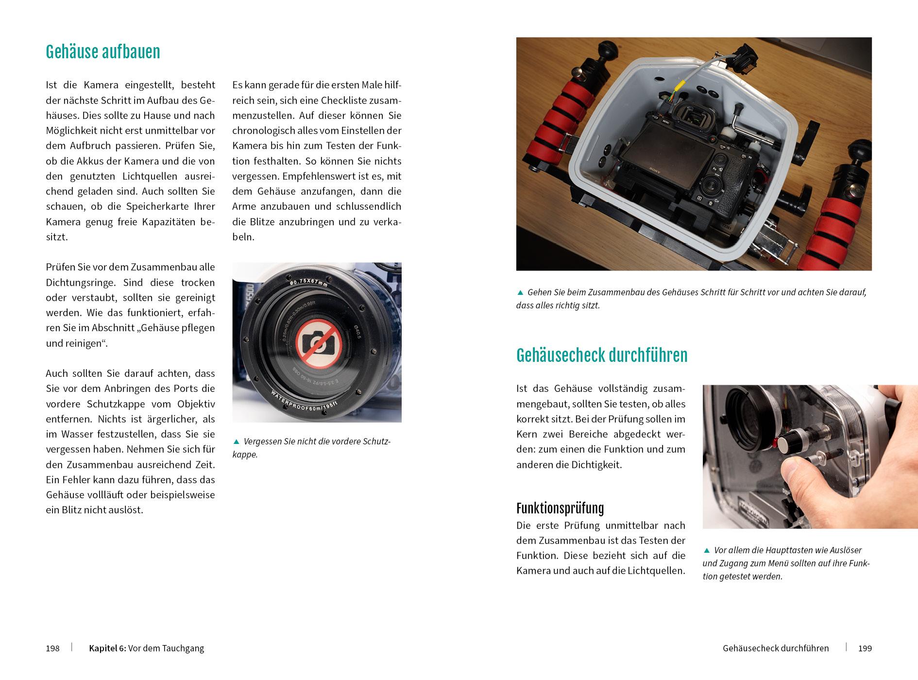 Beispielinhalt (Bild) Unterwasser - Die Fotoschule mit "Tiefgang"