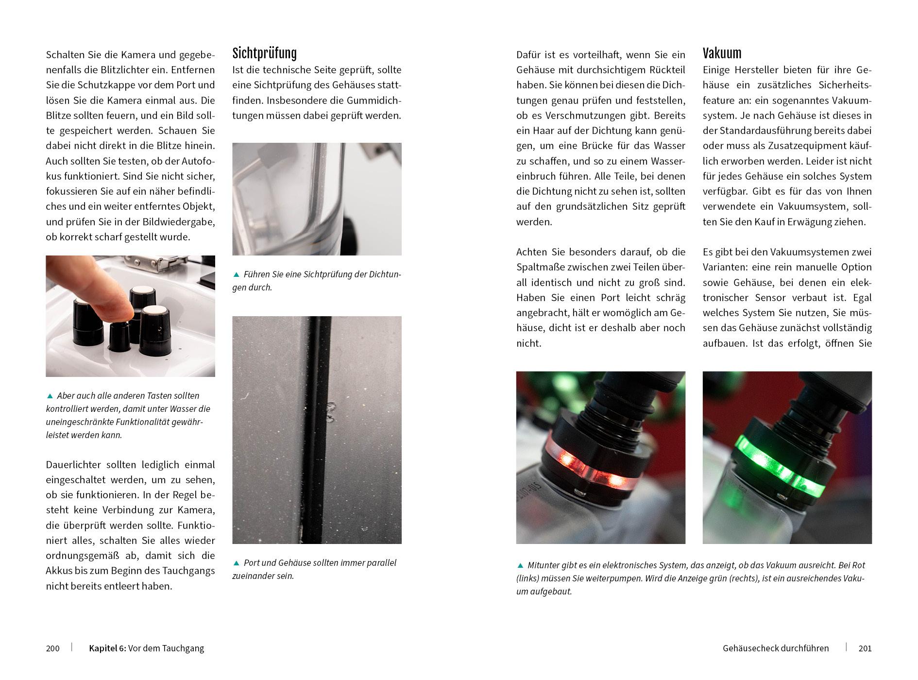 Beispielinhalt (Bild) Unterwasser - Die Fotoschule mit "Tiefgang"