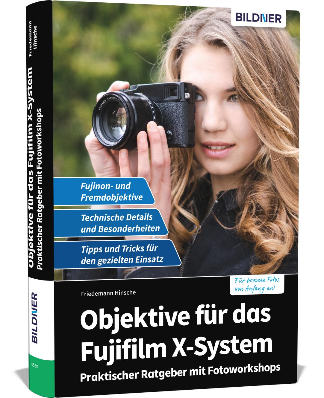 Vorderes Coverbild Objektive für das Fujifilm X-System