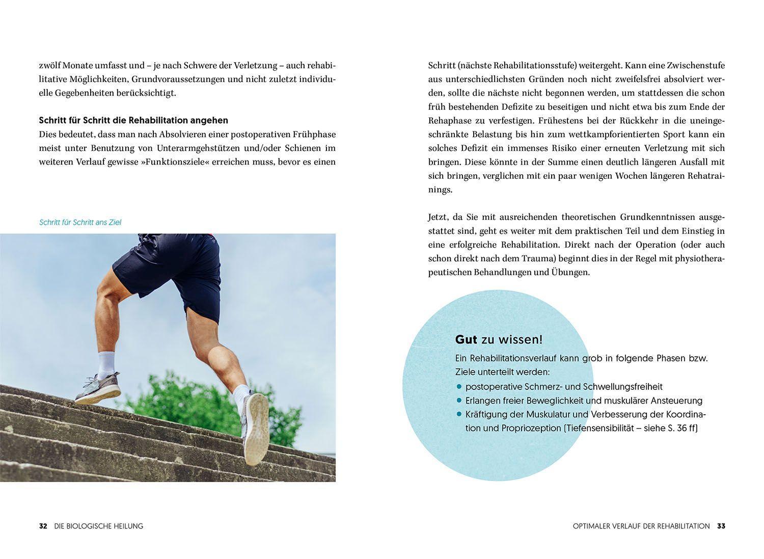 Beispielinhalt (Bild) Wieder fit nach dem Kreuzbandriss