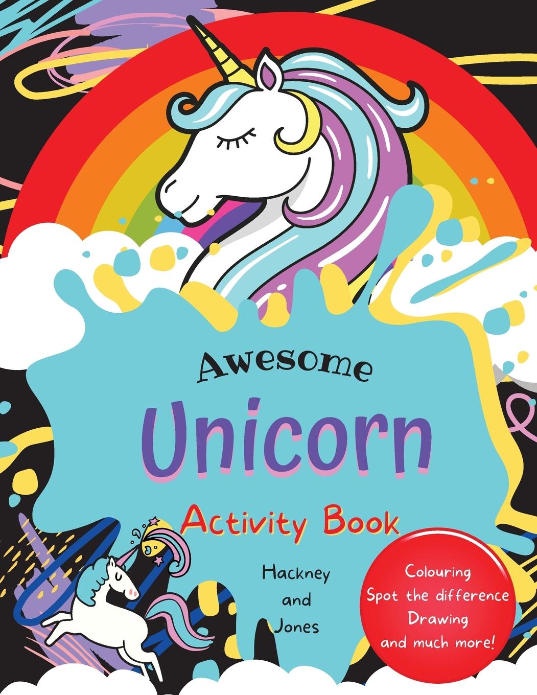 Vorderes Coverbild Awesome Unicorn Activity Book for Kids