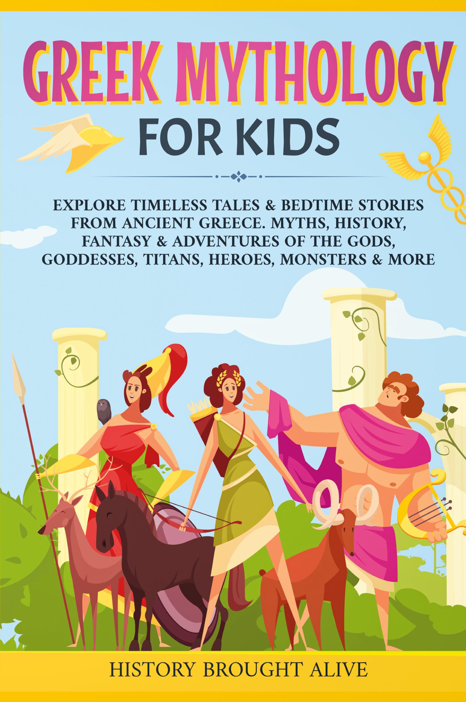 Vorderes Coverbild Greek Mythology For Kids