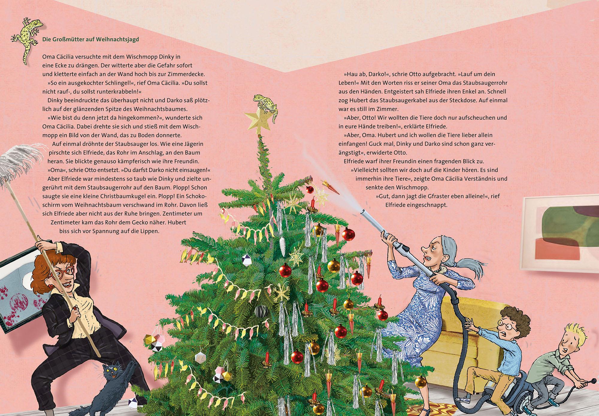 Beispielinhalt (Bild) Das Weihnachtsduell der Großmütter